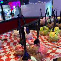 Ice cream for Detroit Alumni